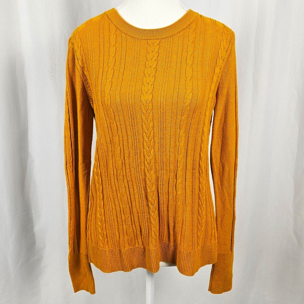 A New Day - Golden Yellow Knit Sweater - Size Small