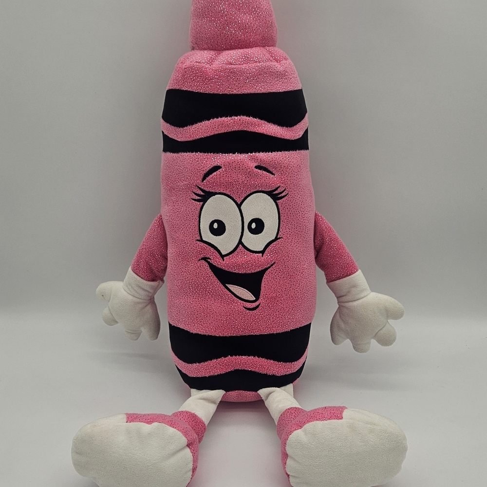 Crayola Crayon Plush Toy Razzle Dazzle Rose