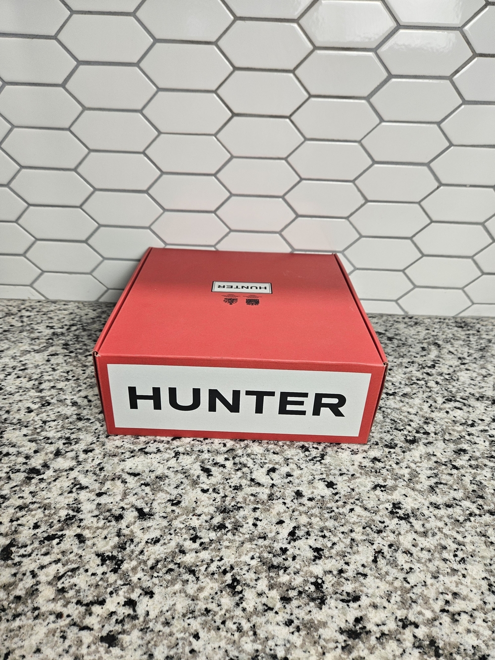 Hunter Kids Bright Red Short Rain Boots photo 5