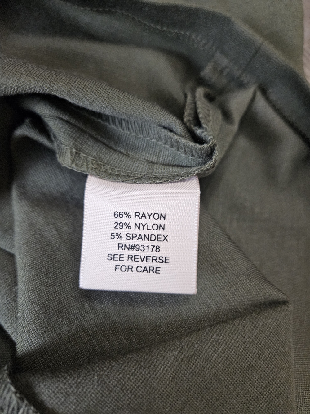 Philosophy Olive Lace-Up V-Neck Midi Dress Size Small photo 5
