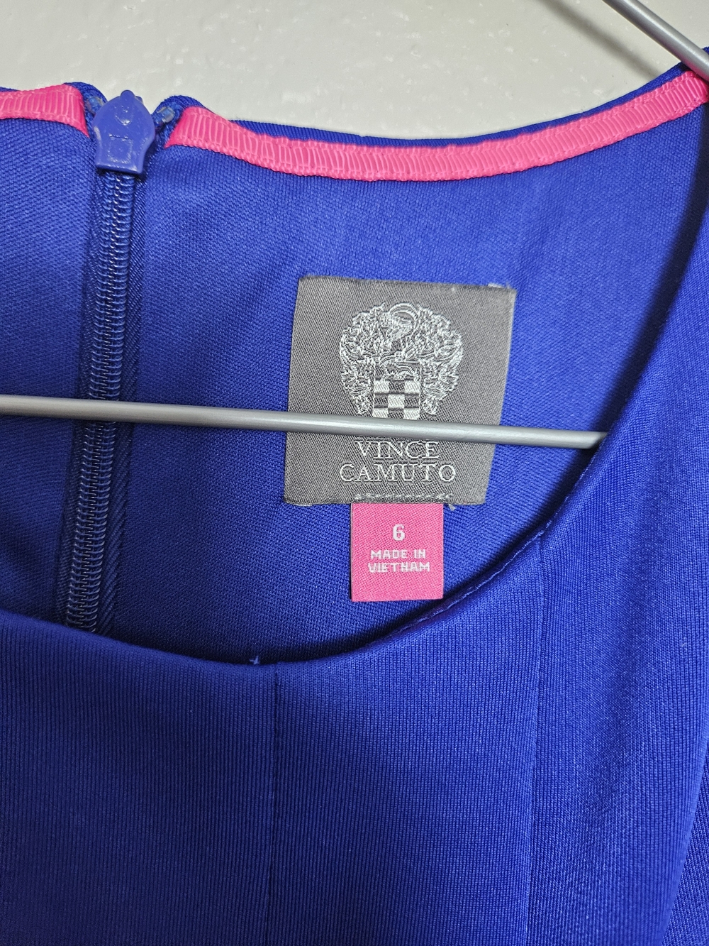 Vince Camuto Cobalt Blue Dress with Pockets Size 6 photo 4