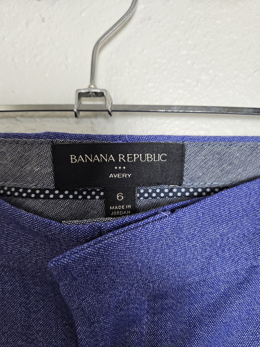 Banana Republic Women's Dress Pants in Periwinkle Blue Size 6 photo 2