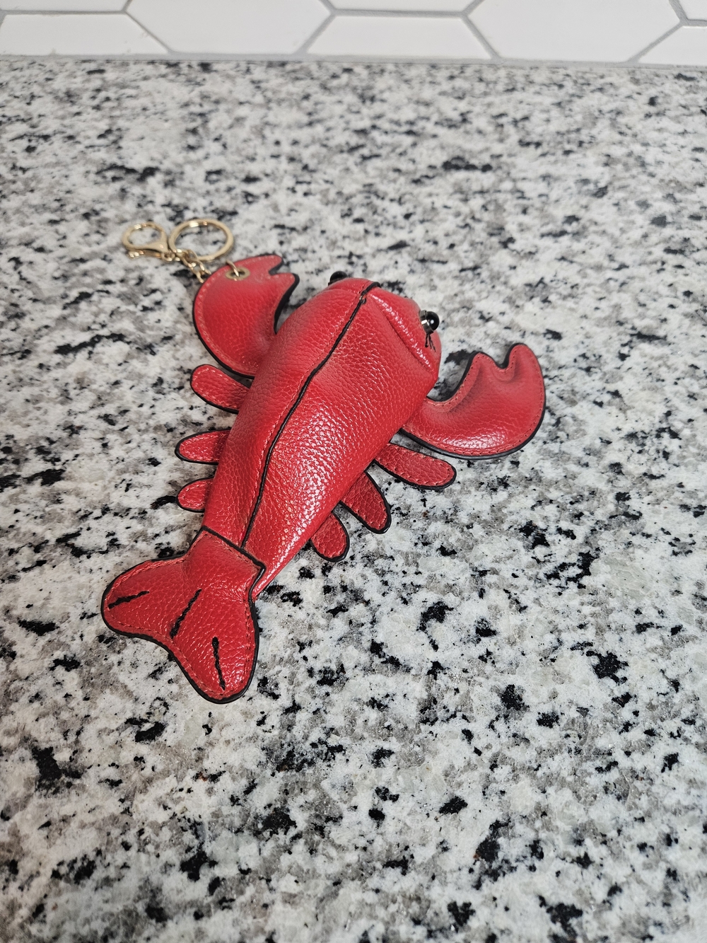 Red Lobster Fish Keychain Accessory photo 4