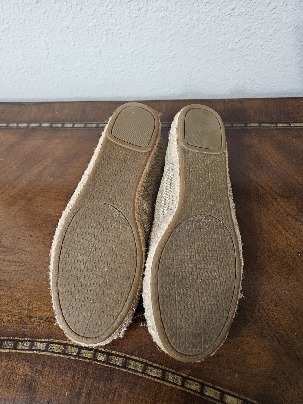 Michael Kors Beige and Brown Ballet Flats photo 4