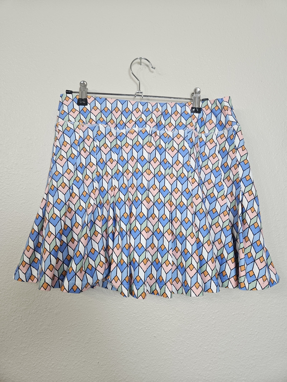 The Grey - Club Tile Geometric Print Mini Pickleball Skort photo 3