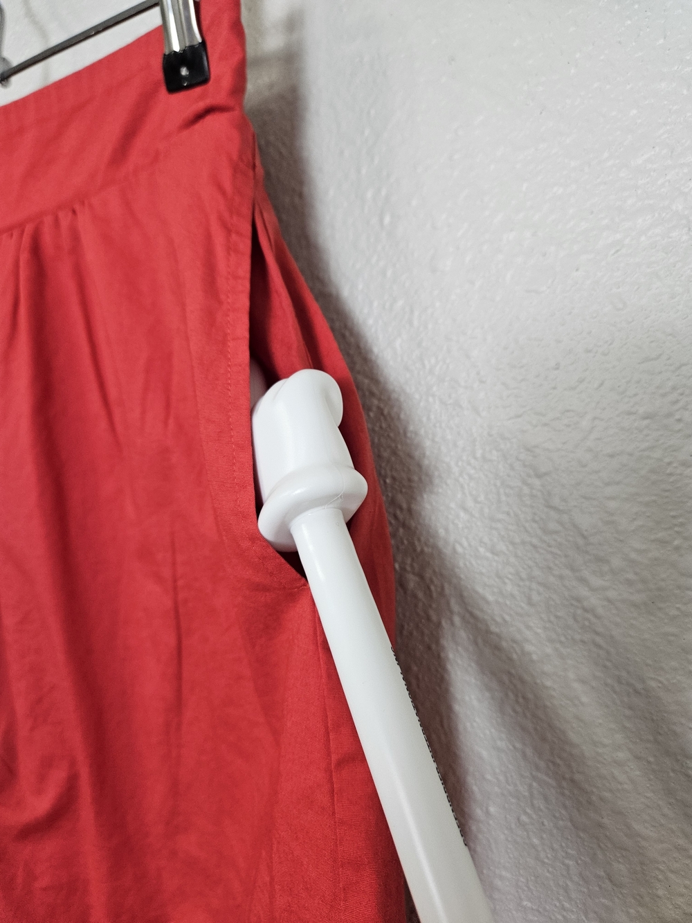 Apt. 9 Vibrant Red A-Line Midi Skirt with Pockets photo 3
