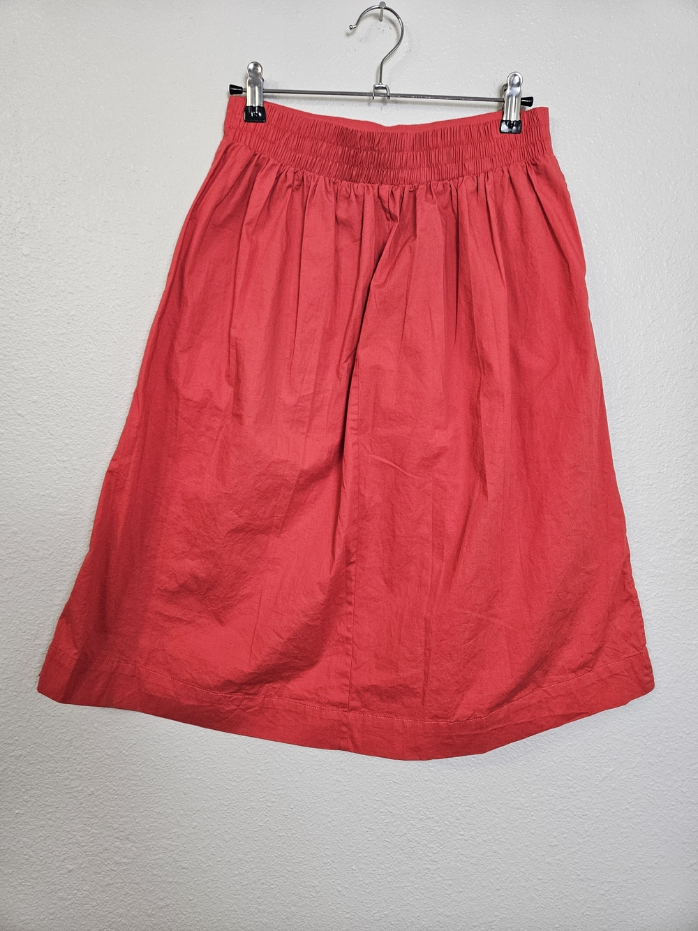 Apt. 9 Vibrant Red A-Line Midi Skirt with Pockets photo 4