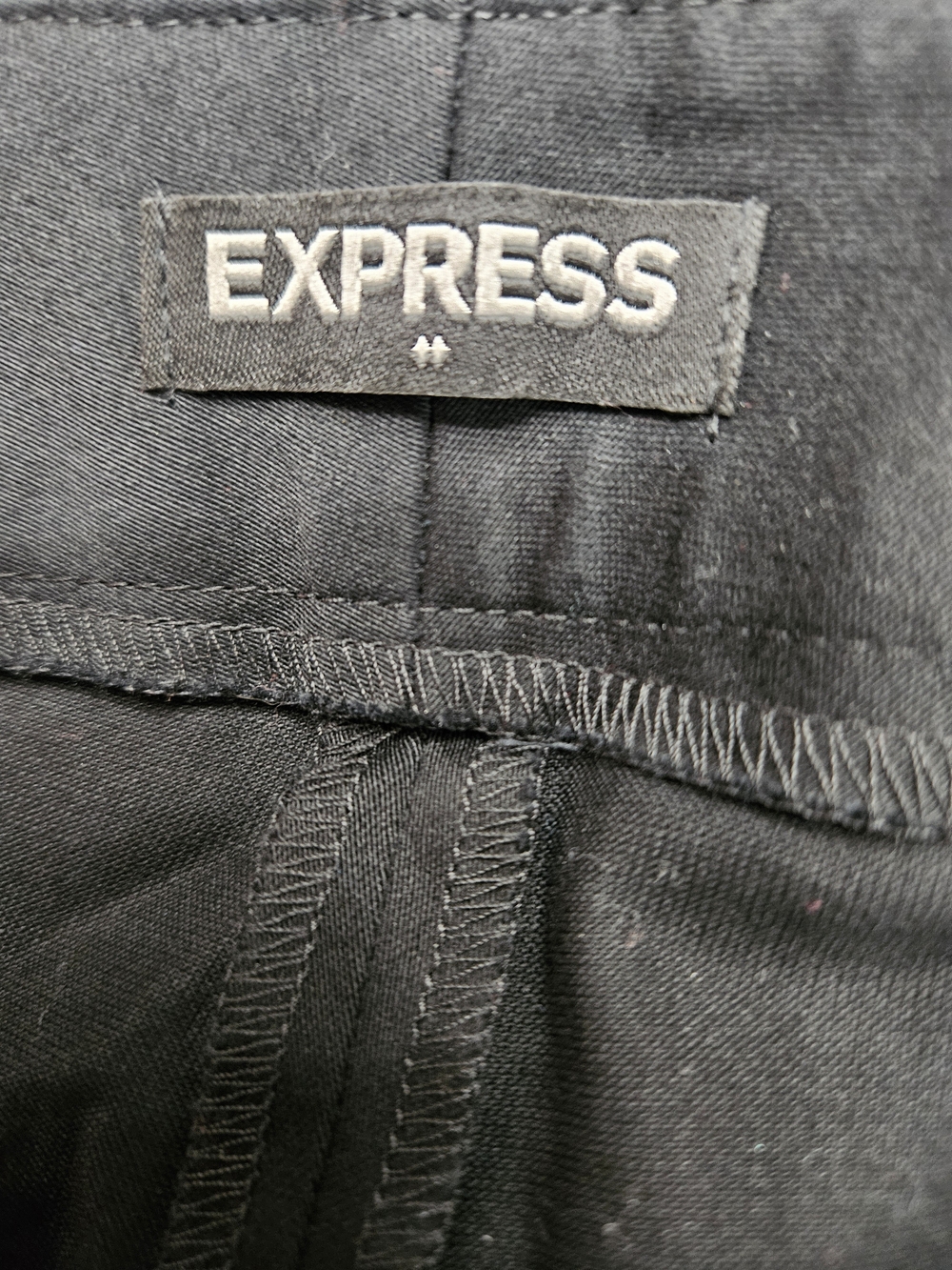Express Black High-Waist Tailored Women's Shorts photo 5