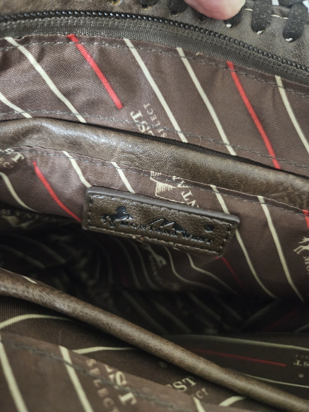 Montana West Brown Tooled Floral Round Crossbody with Tassels photo 7