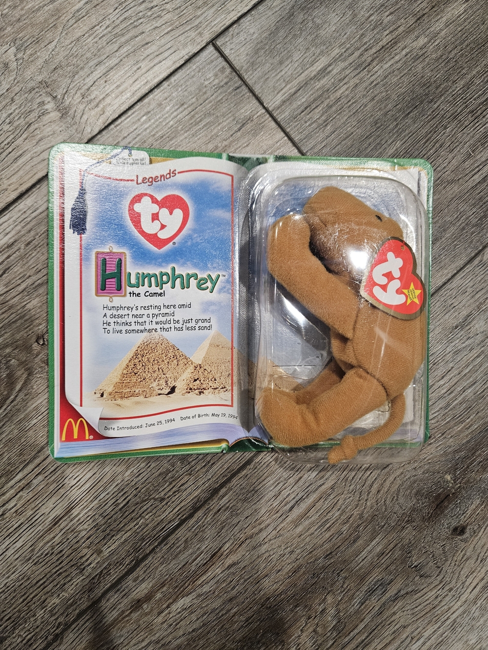 Ty Beanie Babies Set - Peanut, Humphrey & Chilly (Blue, Brown, White) photo 3