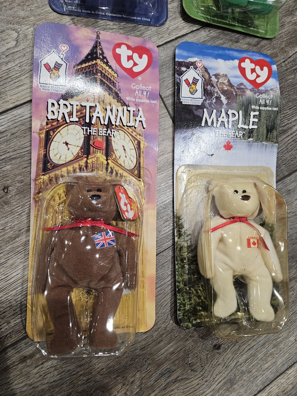 Ty Beanie Bears Set (Glory, Erin, Britannia, Maple) - Multi Color photo 3
