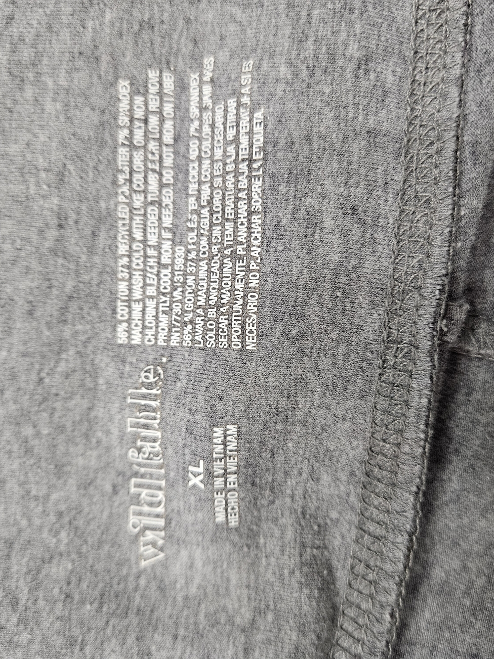 wild fable Charcoal Gray High Rise Leggings photo 3