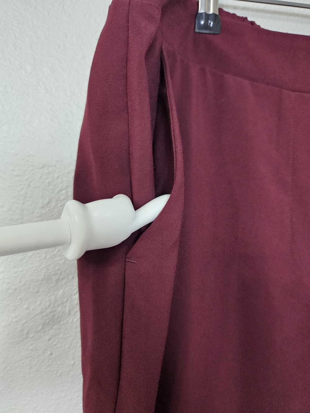 Nine West Wine Colored Crop Pants photo 2