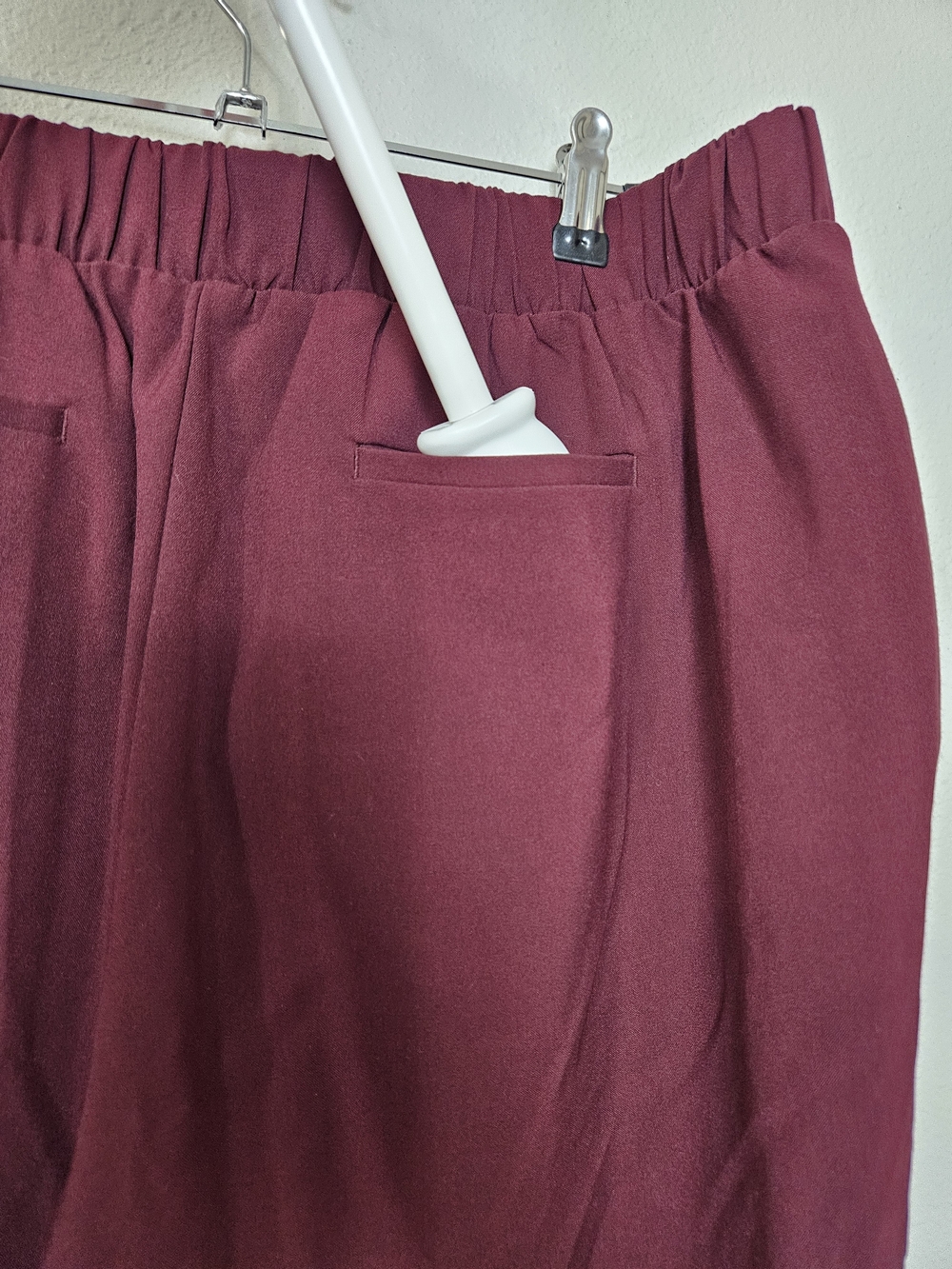 Nine West Wine Colored Crop Pants photo 6