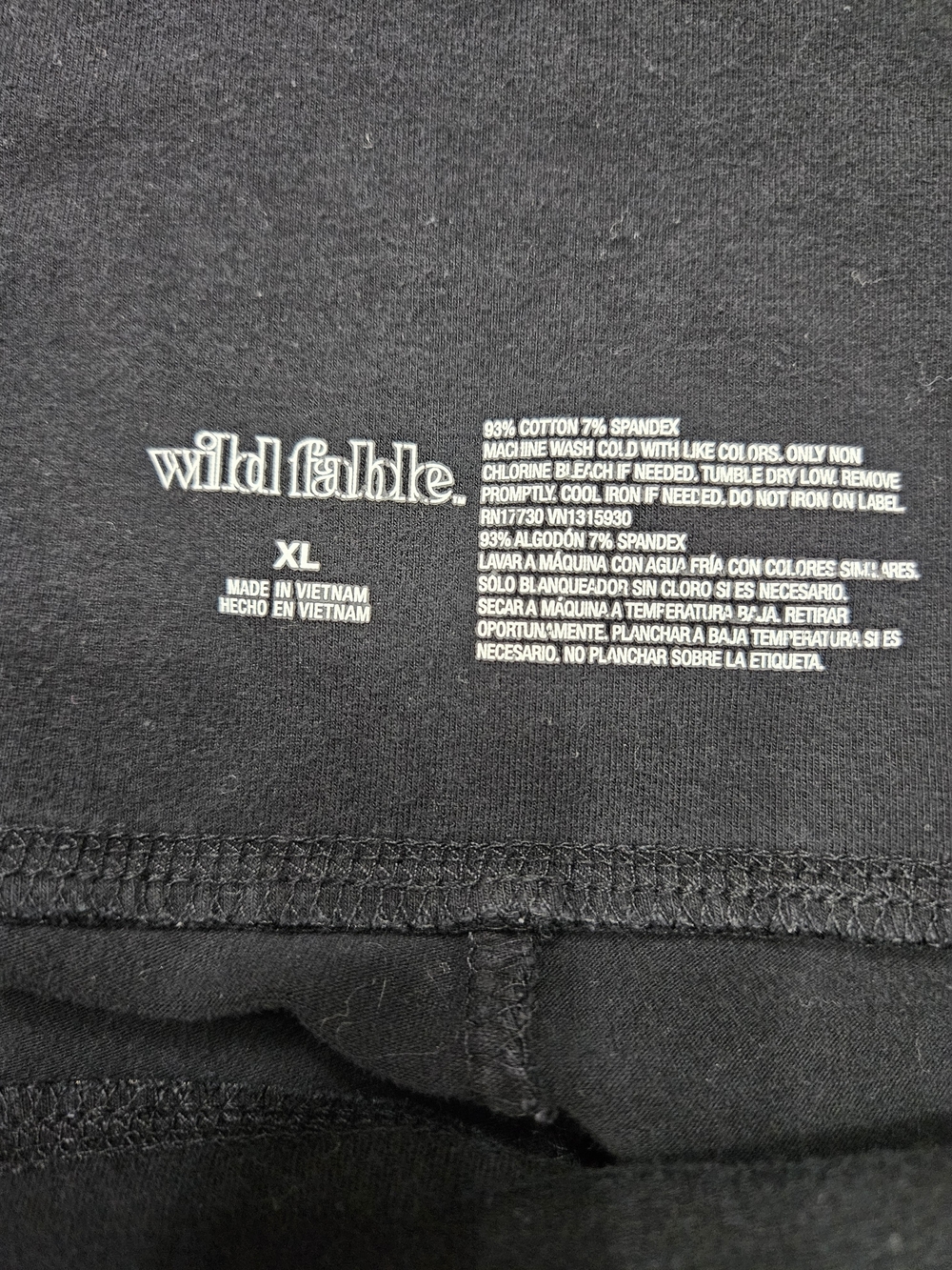 wild fable Black High-Rise Leggings photo 3