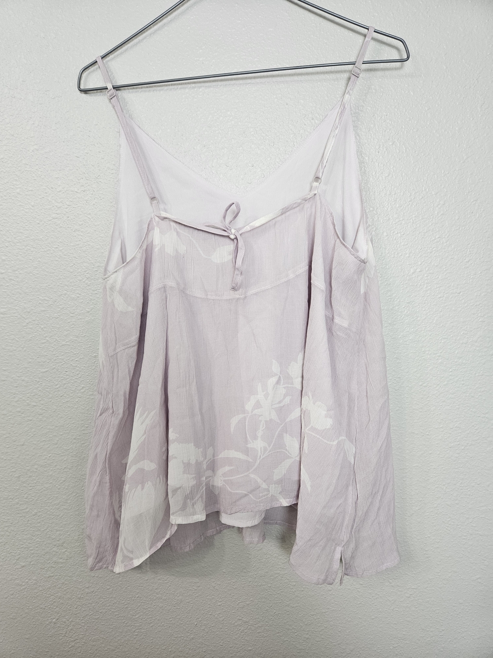 All Saints Pale Pink & White Floral Slip Camisole photo 2