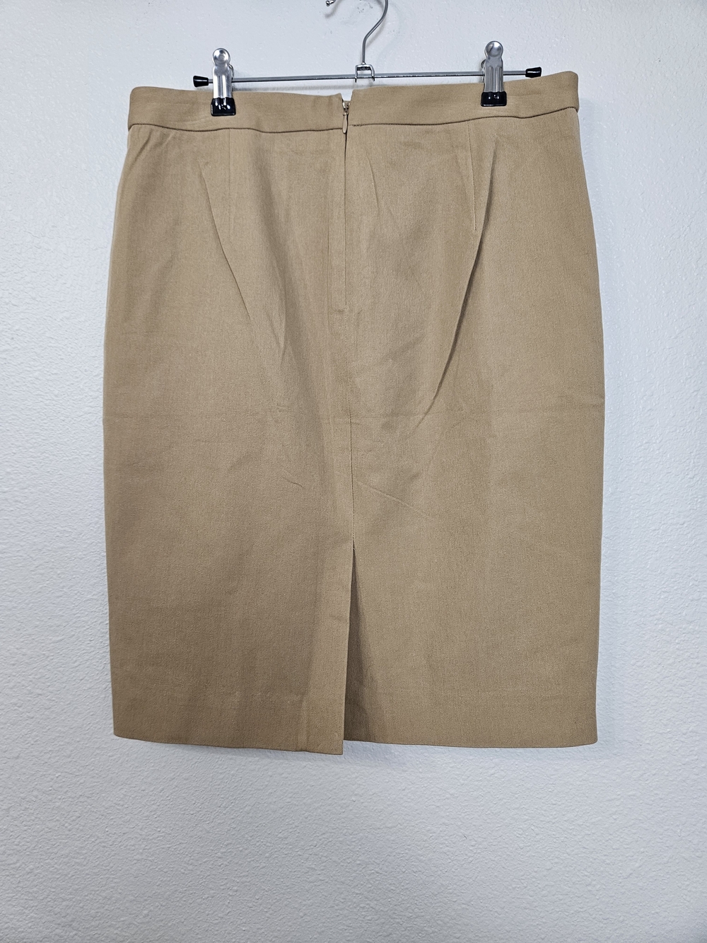 J. Crew Tan Pencil Skirt - Sleek Workwear photo 2