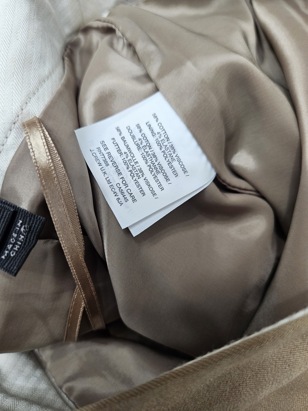 J. Crew Tan Pencil Skirt - Sleek Workwear photo 4