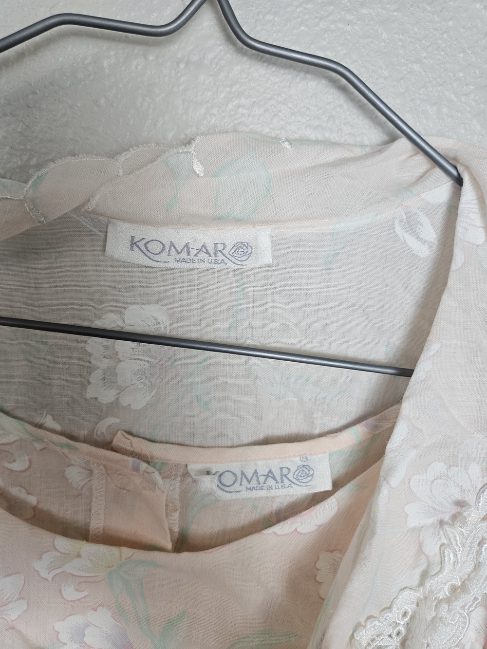 Vintage Cottagecore Komar Floral Housecoat Robe and Nightgown photo 2