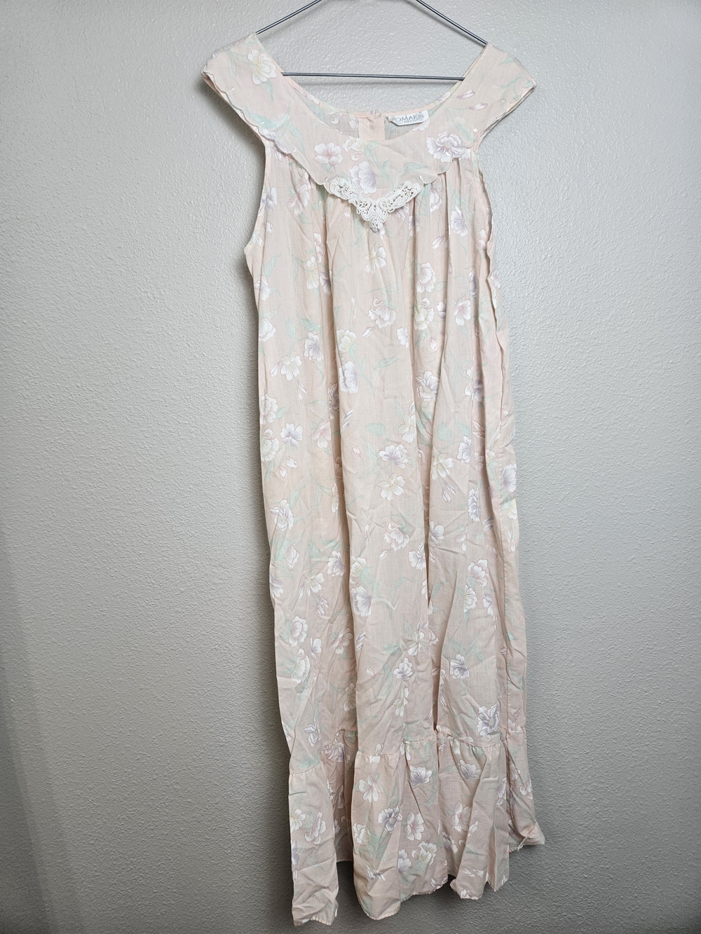 Vintage Cottagecore Komar Floral Housecoat Robe and Nightgown photo 7