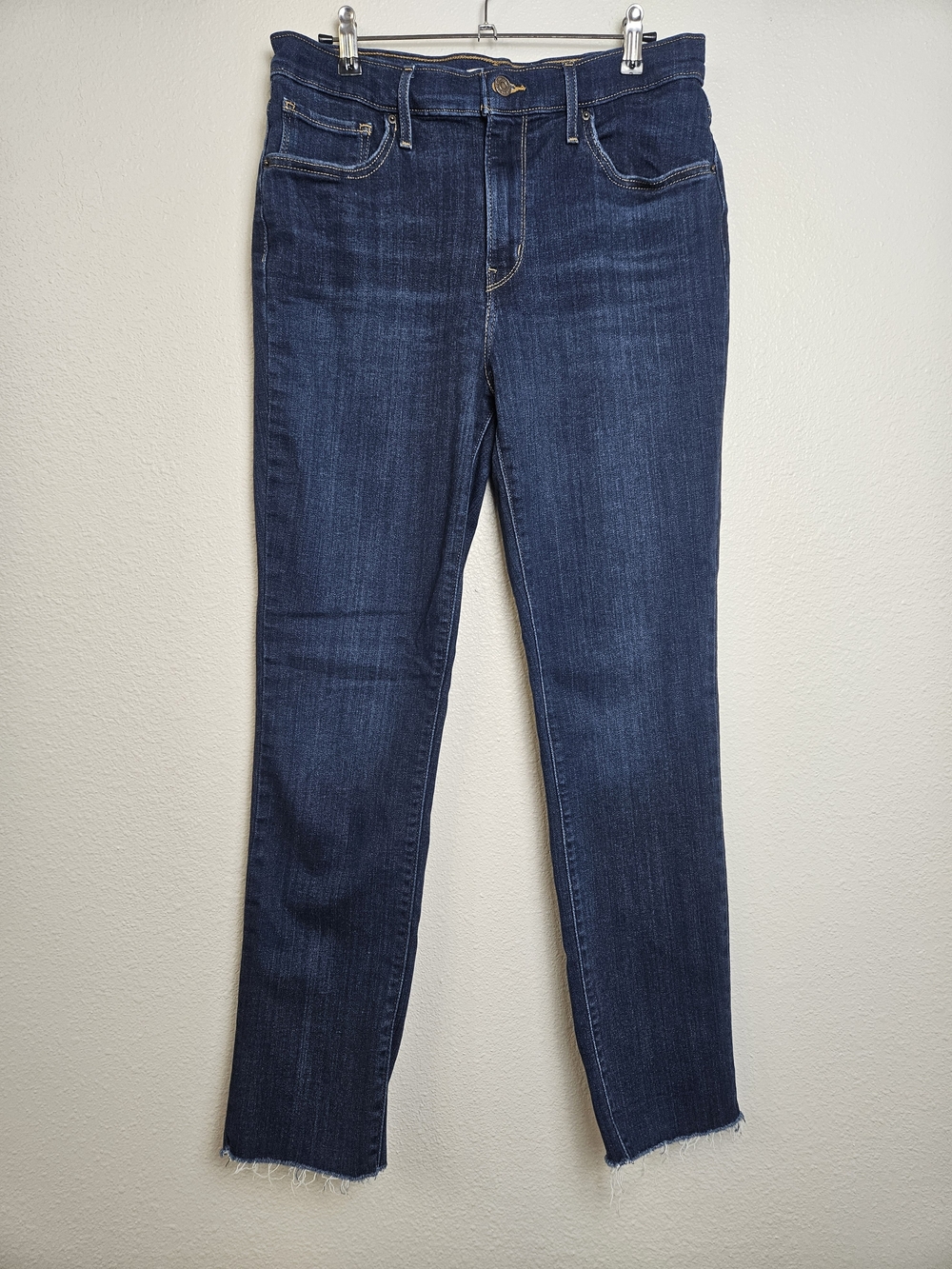 Levi's Women's Dark Indigo Straight Leg Jeans