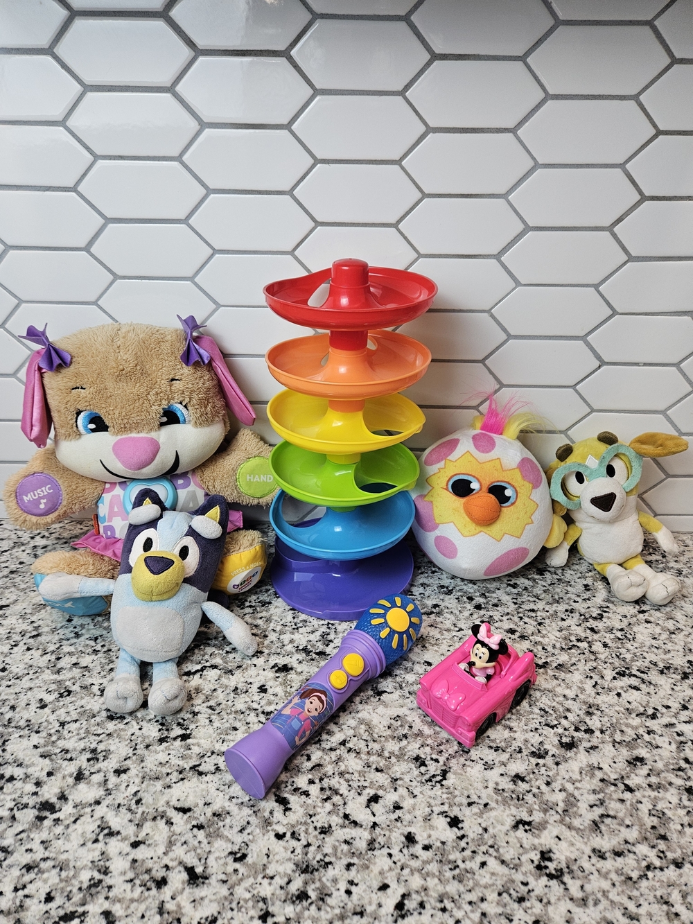 Fisher Price, Bluey, Ms. Rachel Lot of Toys