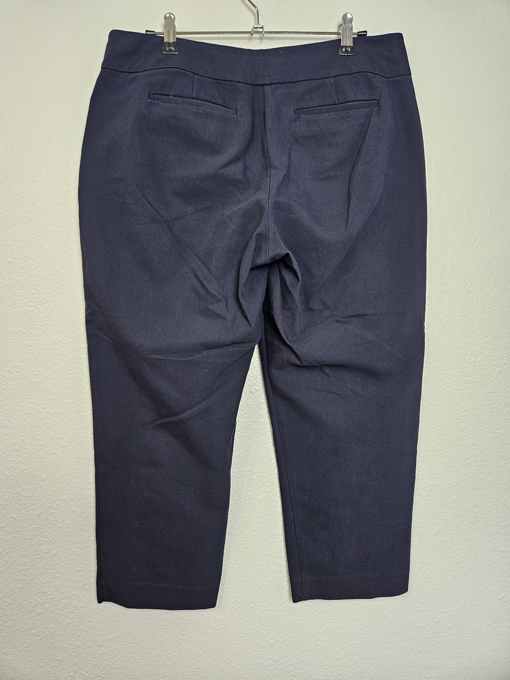 Apt. 9 Navy Blue Women's Capri Crop Dress Pants Size 8 photo 5