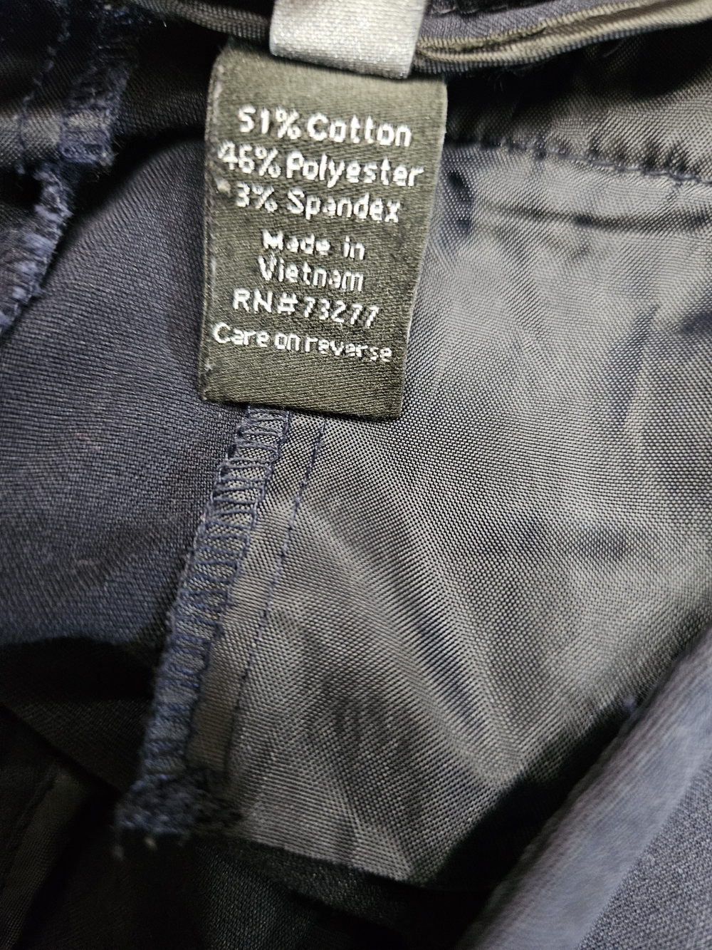 Apt. 9 Navy Blue Women's Capri Crop Dress Pants Size 8 photo 9