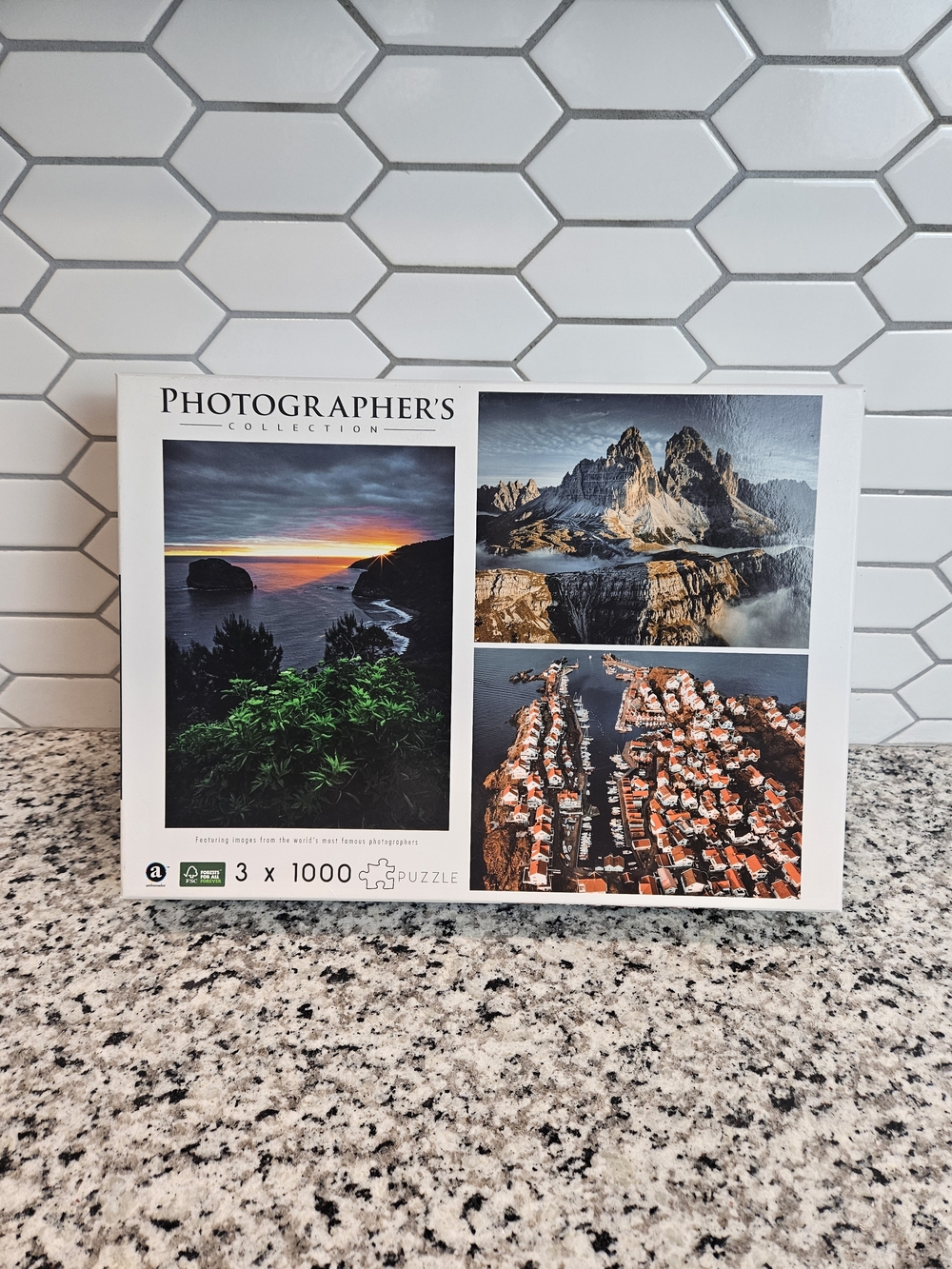 Photographer's Collection 3 x 1000 Piece Puzzle Set
