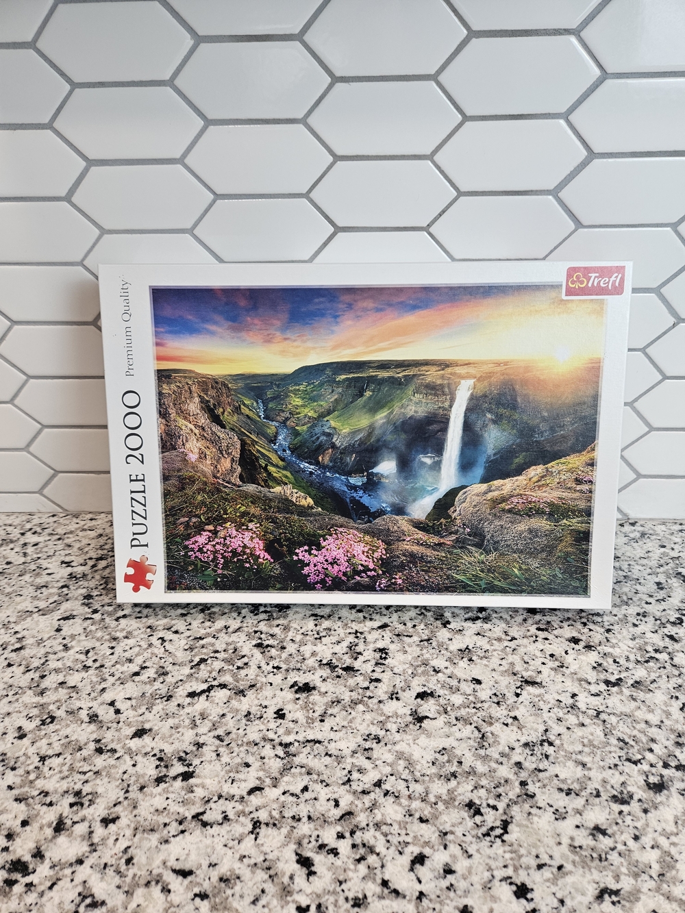 Trefl 2000-Piece Waterfall Landscape Puzzle